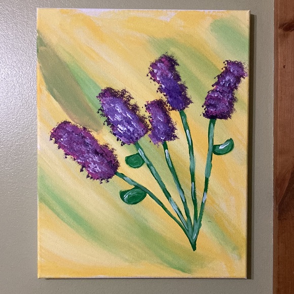 Hand Crafted Other - Lilac Painting